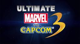 Ultimate Marvel Vs Capcom 3 Title Screen